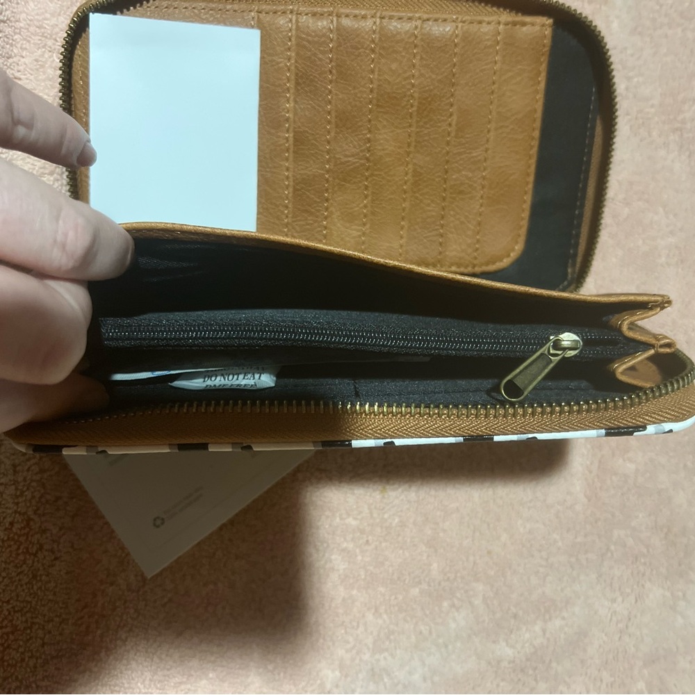 Thirty-One Houndstooth All About the Benjamins Wallet - Picture 5 of 5